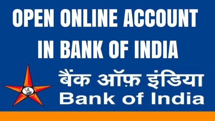 How to open account in Bank of India