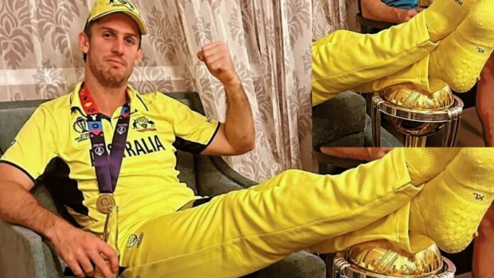 Mitchell Marsh says he wont regret lifting 2023 World Cup trophy