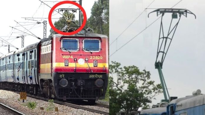 Indian Railway Facts: When the entire train is made of iron, there is a current of 25000 volts on top, still why is there no shock!